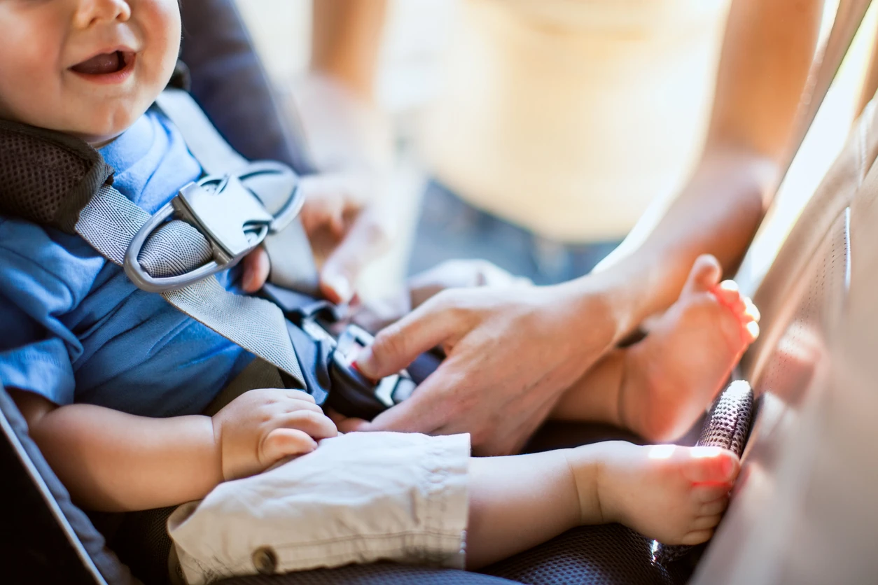 Baby in car seat - Header Image